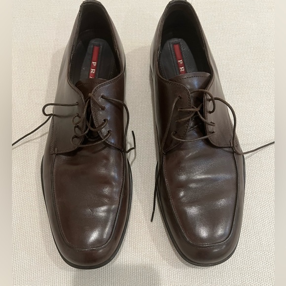 Prada derby authentic lace up men’s shoe size 8 - Picture 5 of 16